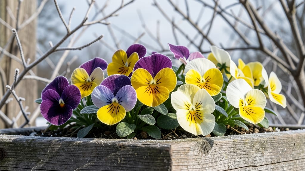 Pansies: Cheerful Cold-Weather Annuals