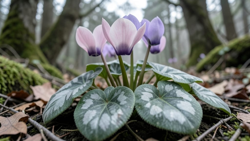 Cyclamen for Shady Containers