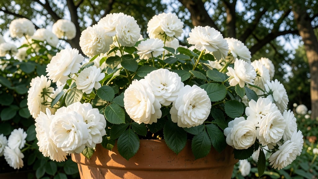 Iceberg Polyantha Rose