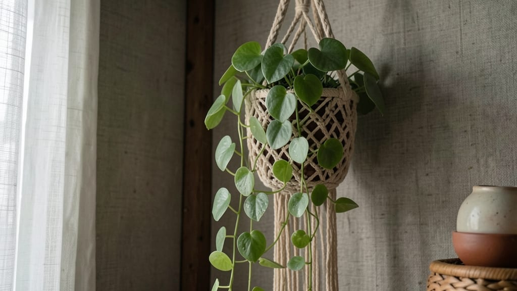 Hoya Carnosa String of Hearts Creates Trailing Beauty