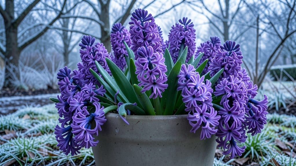 Hyacinth: Fragrant Purple Clusters