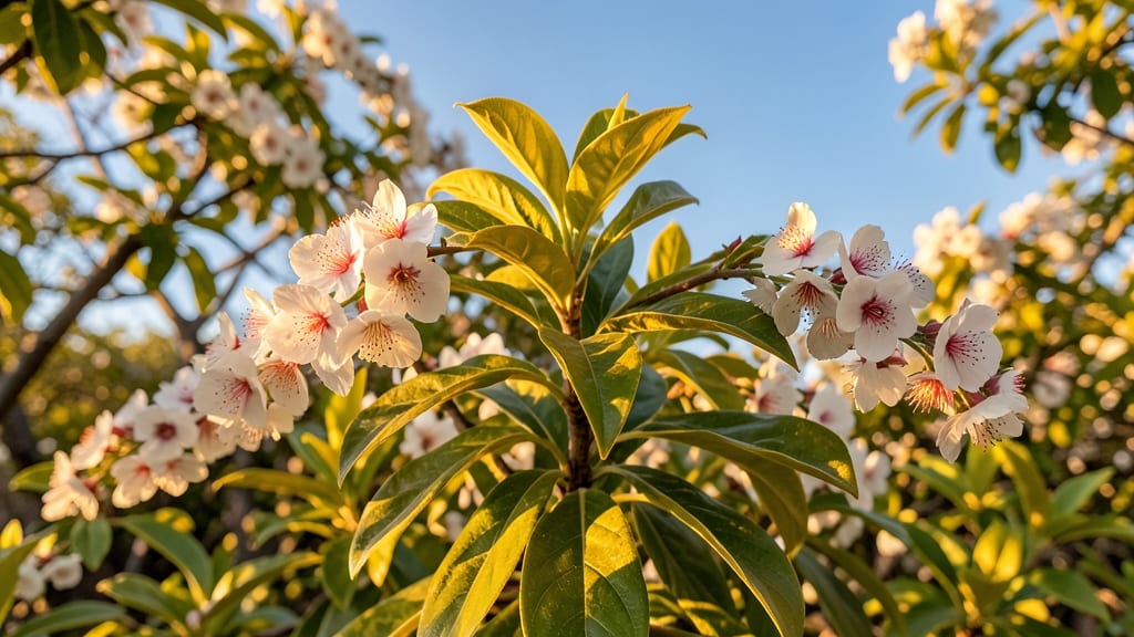 Abelia x Grandiflora 'Francis Mason' for Heat Tolerance