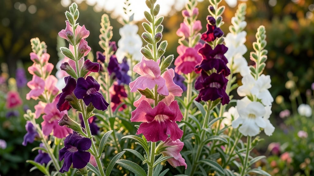 Snapdragons for Fragrant Vertical Interest