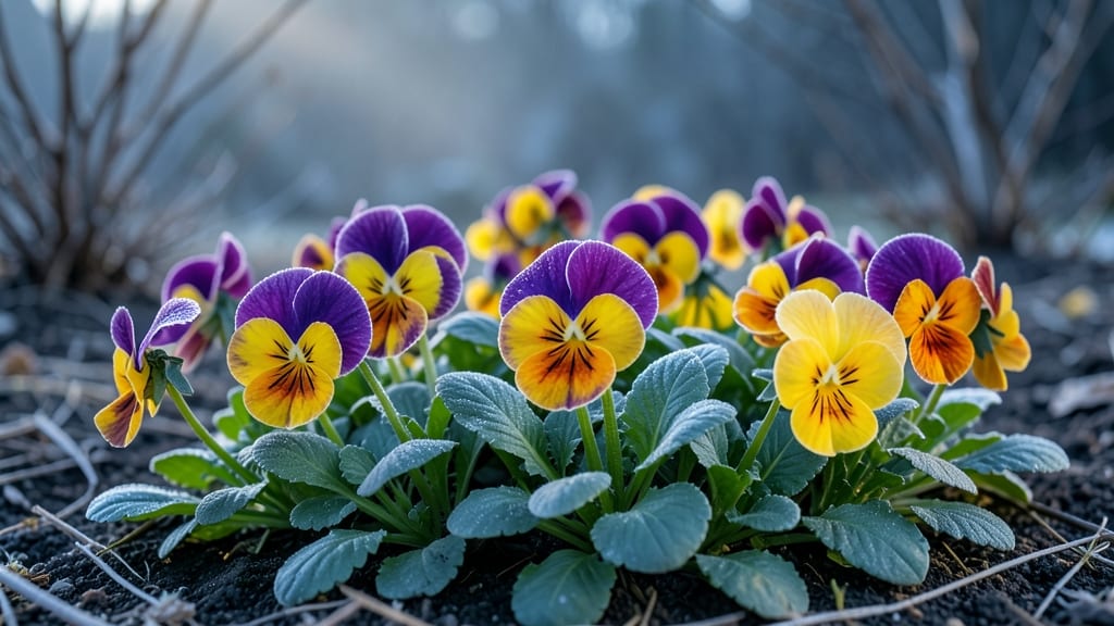 Pansies: Cold-Weather Bloomers in Bold Colors