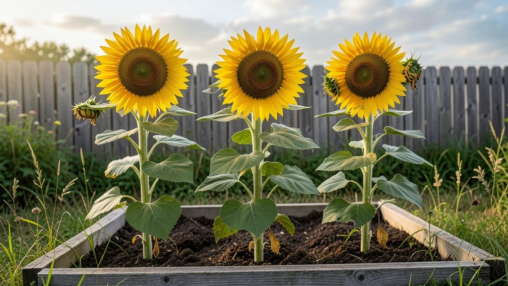 Multiple Bloom Sunflowers: Fragrant Purple Spikes That Return Yearly