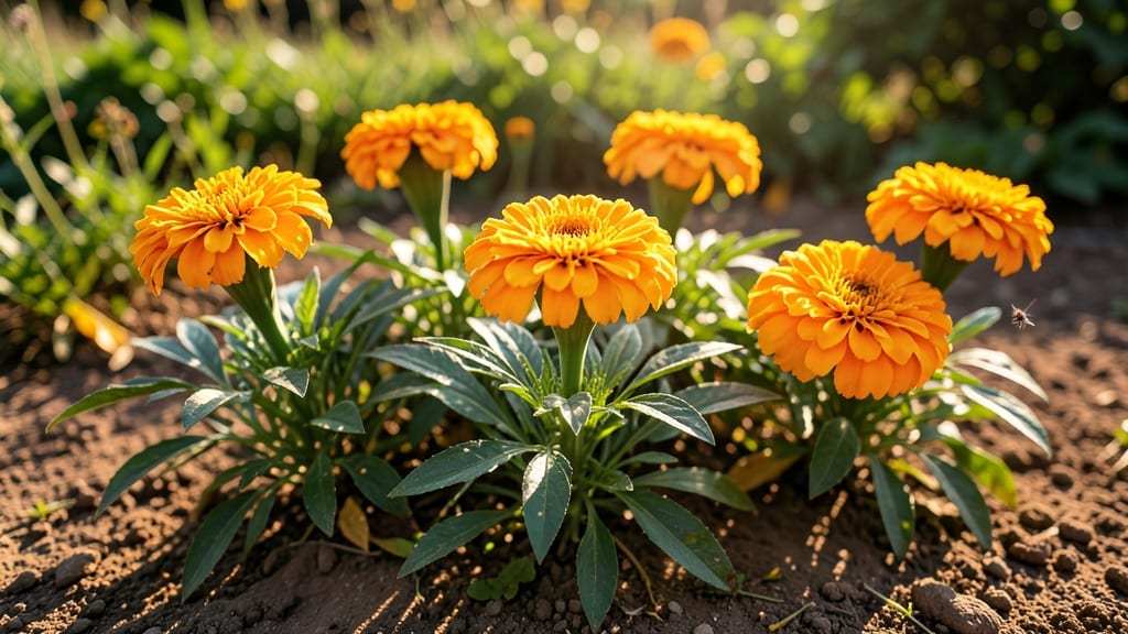 Marigolds for Pest-Repellent Gardens