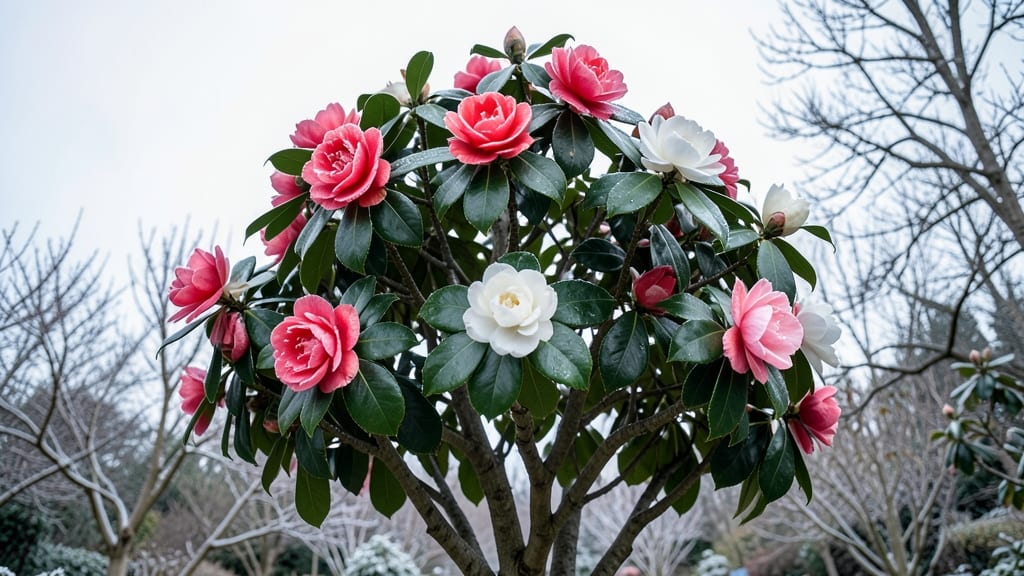 Camellia Japonica for Winter Floral Elegance