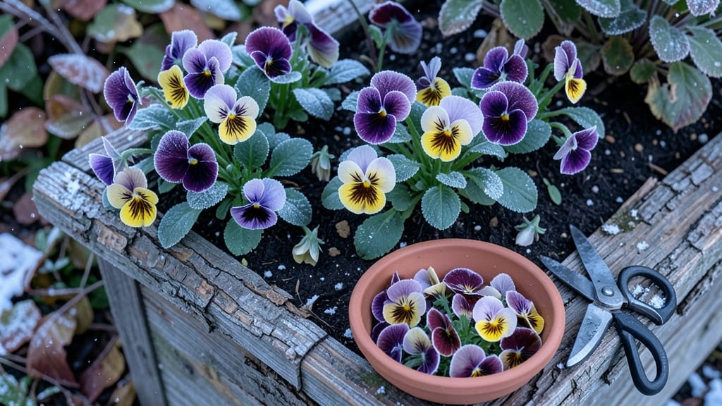 Pansies for Cold-Weather Resilience