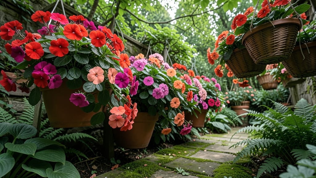 Impatiens: Shade-Loving Blooms in Bright Colors