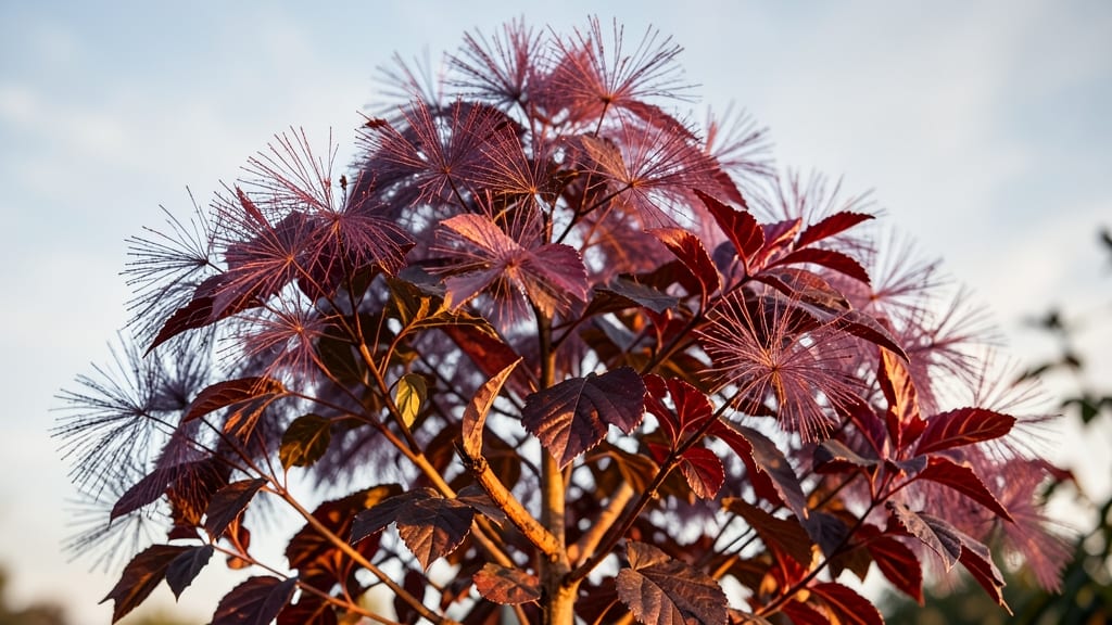 Smoke Bush for Fiery Fall Foliage