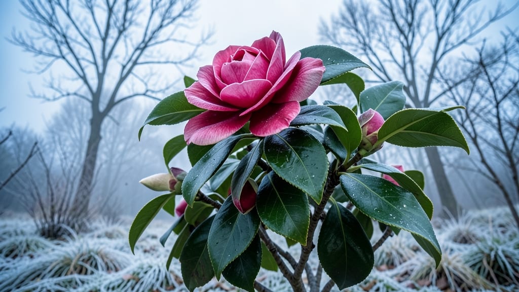 Camellia Sasanqua for Late-Season Color