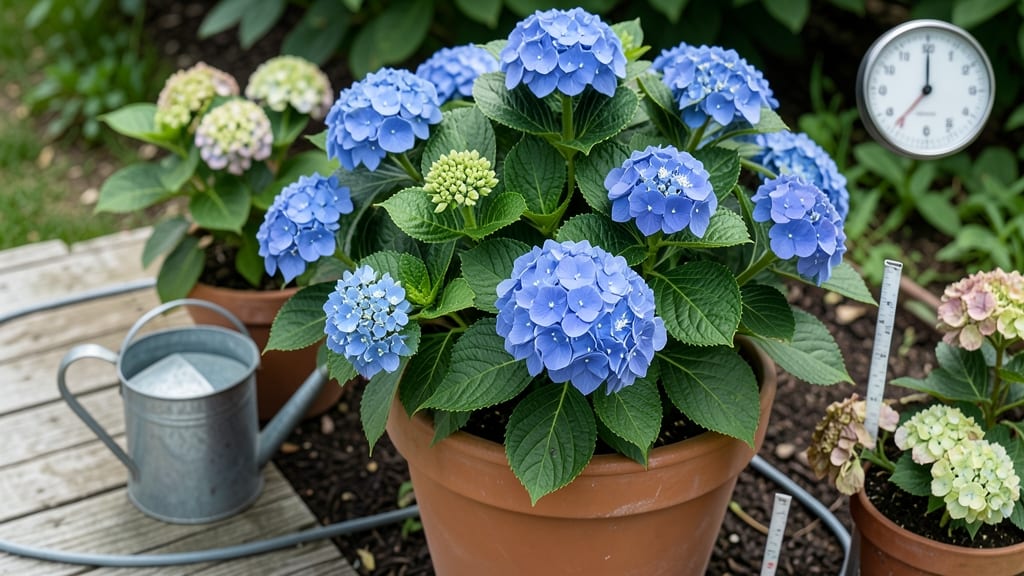 How Long Do Hydrangeas Bloom in Pots: Season-Long Secrets for Container Growers