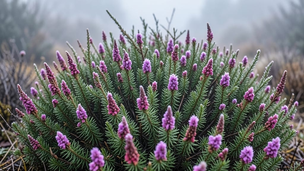 Heather: Purple and Pink Blooms for Winter Interest