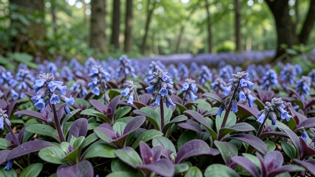 Ajuga Reptans Purple Ground Cover