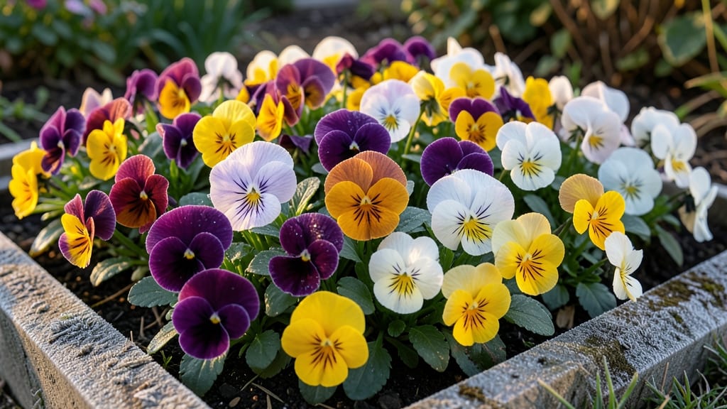 Pansies in Cool-Season Beds