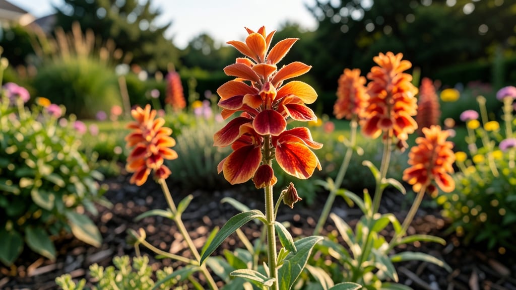 Salvia 'Hot Lips' Orange